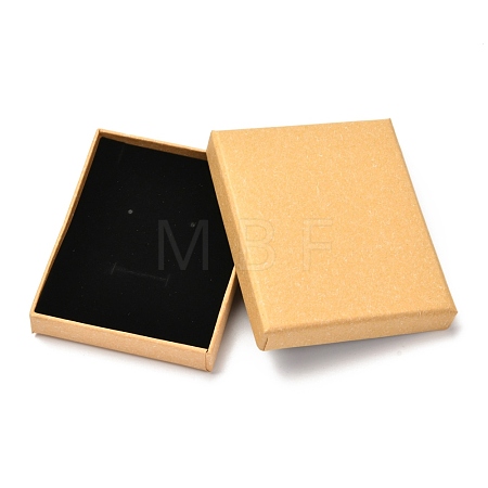 Rectangle Kraft Paper Ring Box CBOX-L010-B02-1
