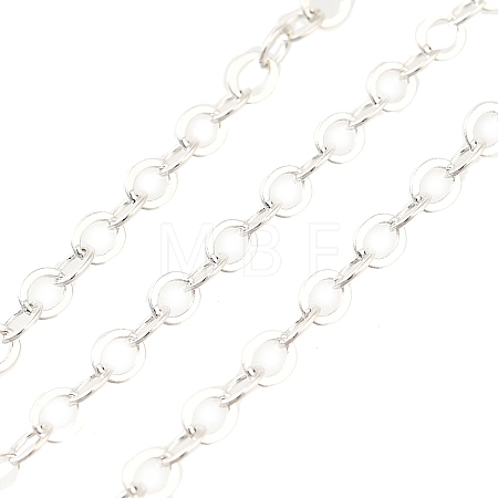 Rack Plating Brass Cable Chains CHC-M001-03S-1