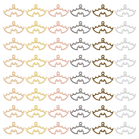 84Pcs 6 Colors Alloy Pendants FIND-FH0009-91-1