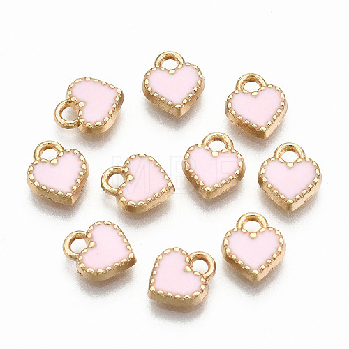 Alloy Enamel Charms X-ENAM-S126-015B-RS-1