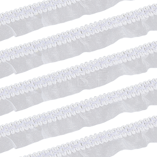 Polyester Lace Ribbon DIY-WH0530-65A-1