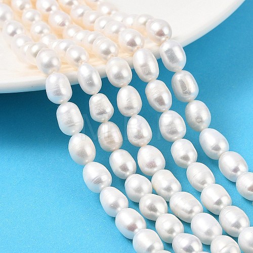 Natural Cultured Freshwater Pearl Beads Strands PEAR-I007-01D-06A-02-1