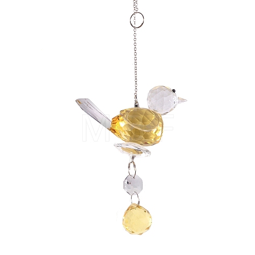 Glass Bird Hanging Ornaments PW-WGC5D11-05-1