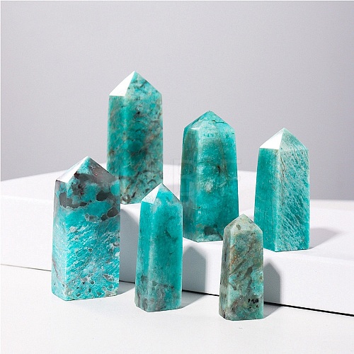 Tower Natural Amazonite Home Display Decoration PW-WG13640-02-1