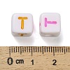 Opaque Acrylic Beads OACR-I022-01T-3