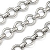 304 Stainless Steel Flat Round Link Chains CHS-Z008-02P-2