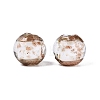 Handmade Gold Sand Lampwork Beads LAMP-N045-01C-01-1