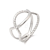 304 Stainless Steel Cuff Open Rings RJEW-P188-02E-P-4