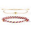 2Pcs Adjustable Bracelet Set PP9415-1-1