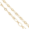 Brass Figaro Chain Slider Necklaces Making AJEW-JB01491-01-3