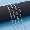Brass Twisted Chains CHC-Q001-5x4mm-S-6