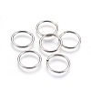 Tarnish Resistant 304 Stainless Steel Saw Cut Open Jump Rings STAS-P212-25P-21-1