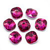 Pointed Back Glass Rhinestone Cabochons RGLA-T032-10x10mm-10-1