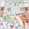 1Pc Flower Printed Polyester Wrap Lady Belts AJEW-CP0009-89A-6