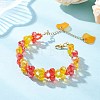 Glass Beaded Bracelets for Women BJEW-JB12732-1