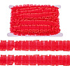 10M Double Layer Polyester Lace Ribbon OCOR-TA0004-14D-1