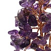 Christmas Natural Amethyst Chips Tree Decorations DJEW-K028-01B-3