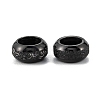 Frosted 201 Stainless Steel European Beads X-STAS-B020-13EB-3