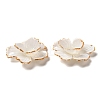 Golden Edge Flower Bead Cap X-SACR-C002-29-3