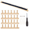 Wooden Knitting Loom Frame KNIT-WH0007-003B-1