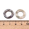 Natural Paua Shell Linking Rings SSHEL-N041-01A-3