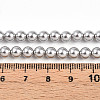 Baking Painted Pearlized Glass Pearl Bead Strands HY-N002-5mm-A03-5