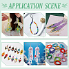 225G 15 Styles Glass Seed Beads SEED-WR0001-09-5