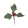 Plastic Artificial Christmas Leaf FIND-G083-01B-1