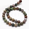 Natural Indian Agate Round Beads Strands X-G-F243-01-4mm-3