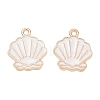 Alloy Enamel Pendants AL-CBAE435-16G-01-1