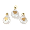 Natural Keshi Pearl Pendants LS-STAS-Z136-01G-04-1