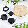 6Pcs 2 Colors PVC Patio Table Umbrella Hole Ring Plug and Caps FIND-FH0016-74-4