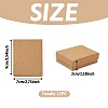 Kraft Cotton Filled Cardboard Paper Jewelry Set Boxes CBOX-R036-11A-9