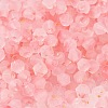Frosted Glass Beads FGLA-D300-01F-3