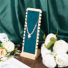 12-Slot Wood Necklaces Organizer Display Stands NDIS-WH20003-01D-3