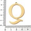 304 Stainless Steel Pendants STAS-C157-01G-Q-3