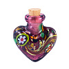 Handmade Lampwork Perfume Bottle Pendants LAMP-TADJ0001-06A-1