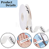 Polycotton Printed Black Word Thank You Ribbon OCOR-CY0004-94A-6