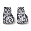 Czech Pressed Glass Beads GLAA-I061-02A-1