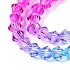 Baking Painted Glass Bead Strands DGLA-A039-T2mm-A08-3