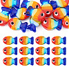 12Pcs Handmade Lampwork Beads LAMP-TA0001-75-1