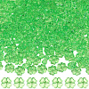 200Pcs Transparent Acrylic Beads OACR-SP0002-40B-1