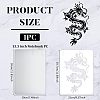 Large Plastic Reusable Drawing Painting Stencils Templates DIY-WH0202-071-2