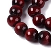Imitation Tiger Eye Glass Beads Strands GLAA-Q106-03A-B07-3