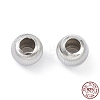 925 Sterling Silver Beads STER-K173-01D-P-3