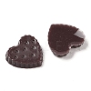 Luminous Resin Imitation Chocolate Decoden Cabochons RESI-K036-28B-02-4