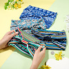 4Pcs 4 Styles Yoga Cloth Exercise Elastic Headbands OHAR-TA0001-16-6