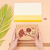 CRASPIRE Rectangle with Pattern Wooden Greeting Cards DIY-CP0006-75E-3