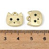 Alloy Micro Pave Sea Green Cubic Zirconia Pendants FIND-H024-15G-3