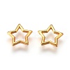 Zinc Alloy Links PALLOY-WH0036-21G-2